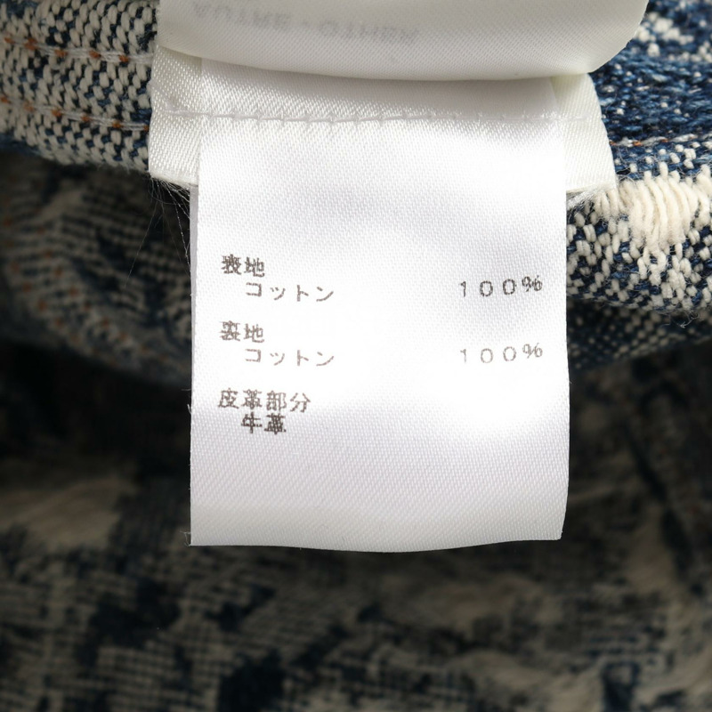 路易威登經典Monogram牛仔外套 #46 棉質 米色 藍色 二手 男款-3