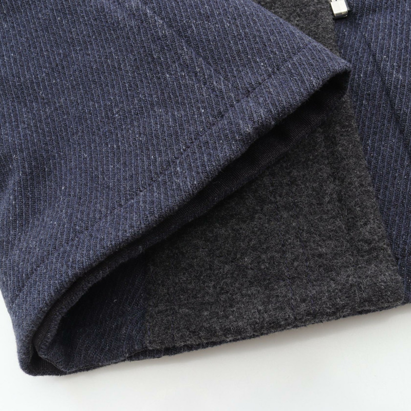 愛馬仕系列連結 其他外套 羊毛棉 海軍藍 二手 女士-7