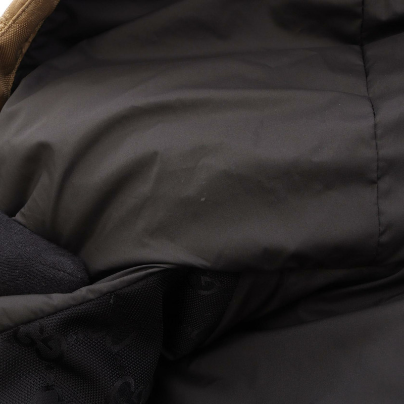 GUCCI GG尼龍羽絨外套 794823 黑色/米色 #44 二手男款-5