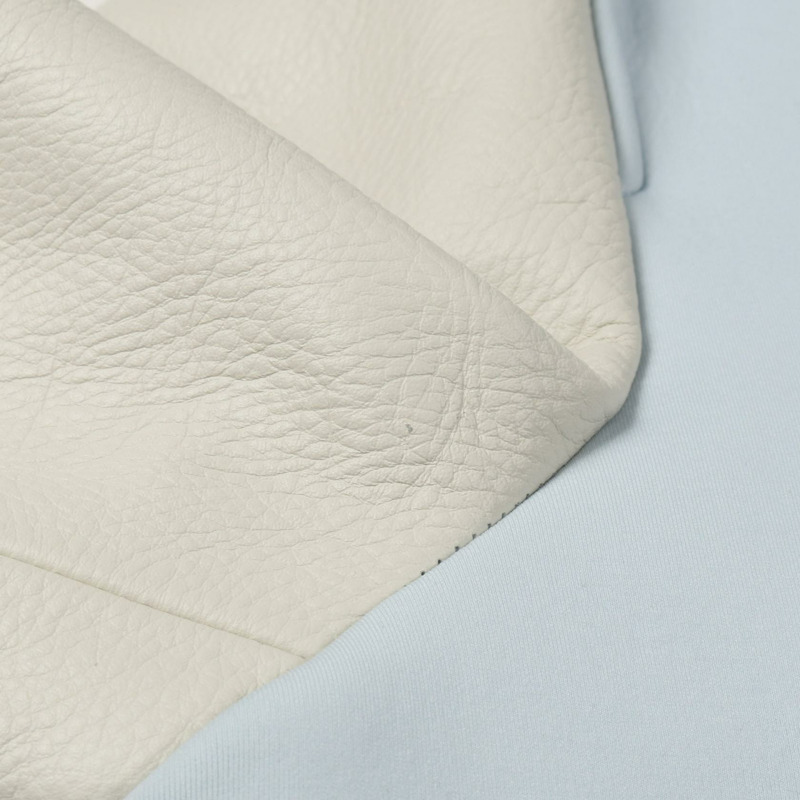 BURBERRY 男士藍色白色尼龍皮革拼接短外套外套 #48-6