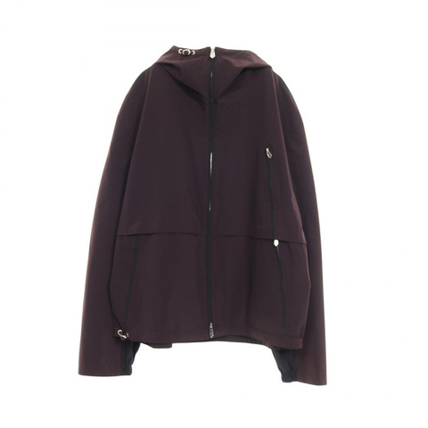 愛馬仕外套 #50 連帽衫 462960HL 尼龍波爾多黑二手男款