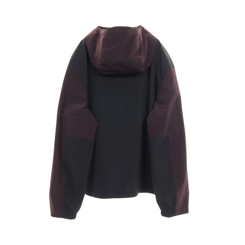 愛馬仕外套 #50 連帽衫 462960HL 尼龍波爾多黑二手男款-1