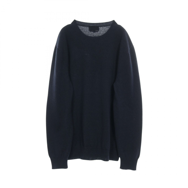 愛馬仕 Chess and Shadow 針織衫 #M 羊絨海軍藍多色二手男款-1