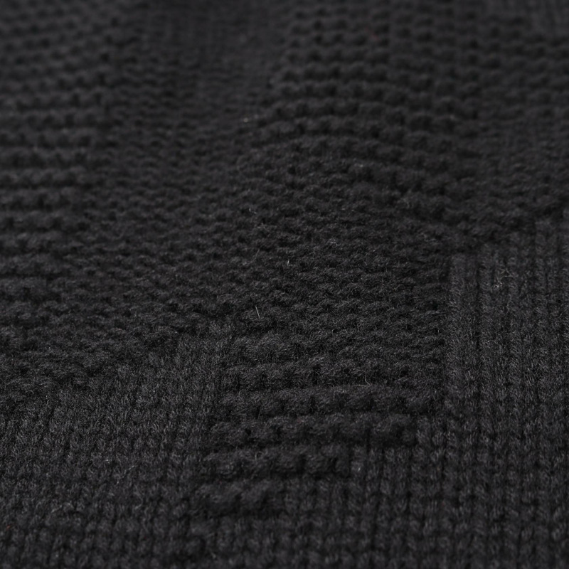 愛馬仕 (HERMES) 羊毛開襟羊毛衫 3H2701D4 黑色 二手 女款 #40-4