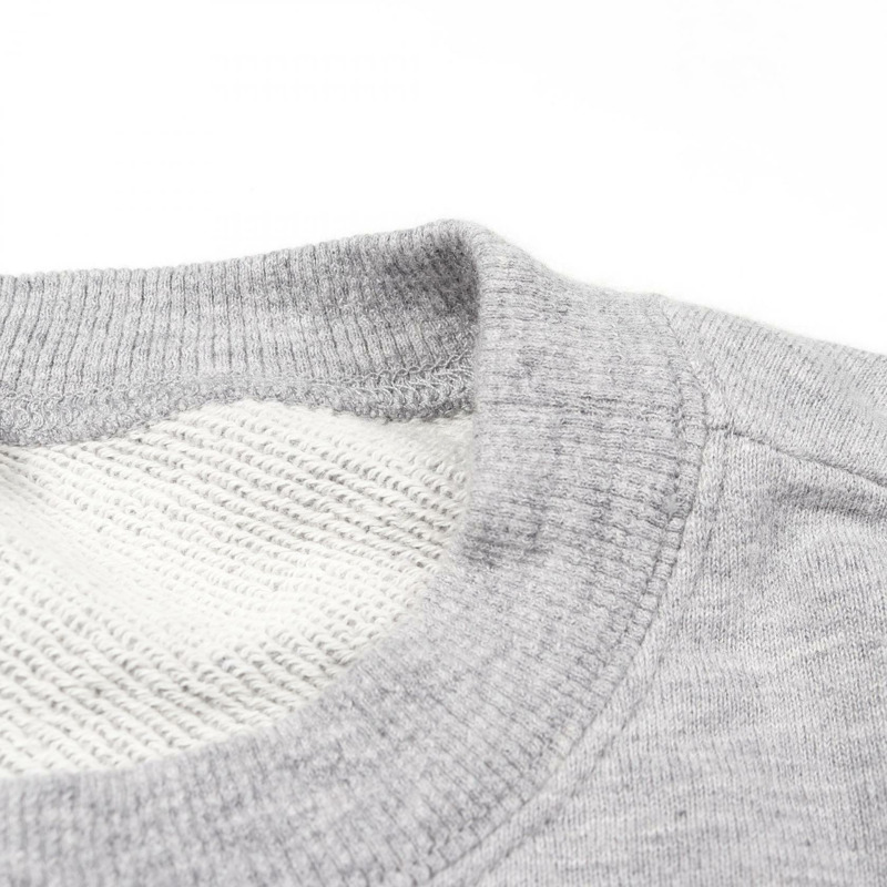 CELINE Triomphe Logo Sweat Pullover 棉羊絨灰色 #M 二手女款-4