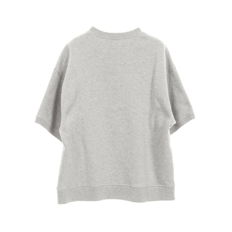 Miu Miu Logo 短袖衛衣，灰色，XS碼，二手女款-1