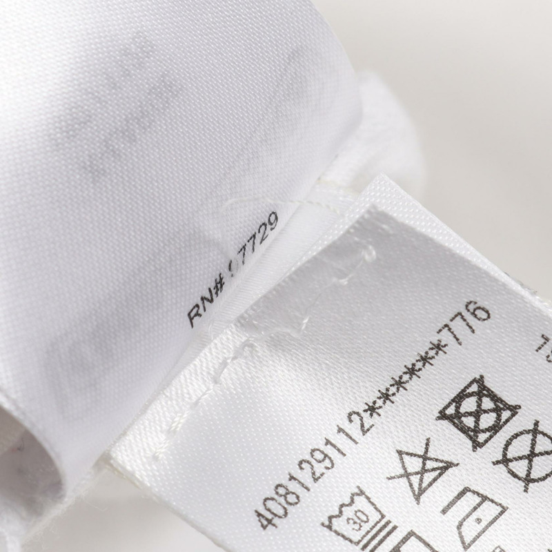 鉻心 (CHROME HEARTS) 領口logo T卹，XL碼，純棉，白色，二手男款-4