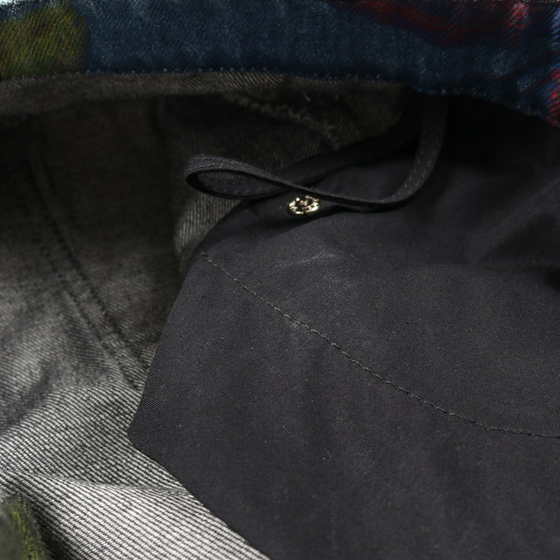 香奈兒 COCO 標誌連結牛仔褲 #34 棉質黑色多色二手女款-7