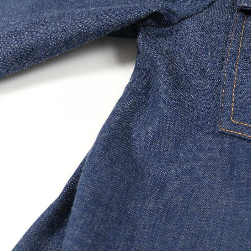 GUCCI 36號洋裝 625069 棉質 海軍藍 二手 女款-8