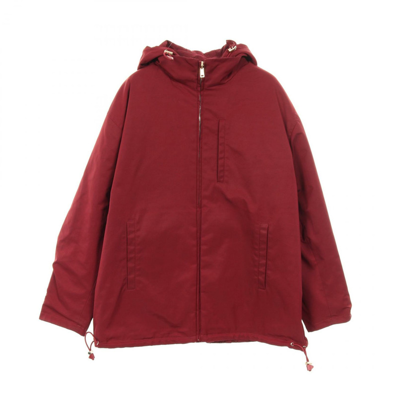 GUCCI GG帆布其他夾克 781367 棉質波爾多紅 二手 女款-2