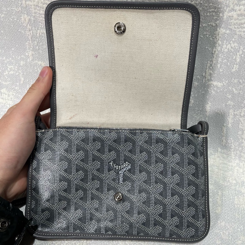 Goyard 信封包 灰色-5