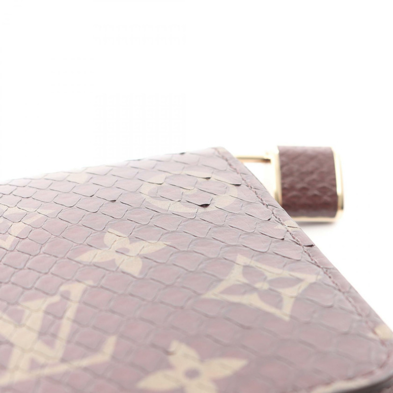 路易威登 Zippy 長版皮夾 Monogram Around N80148 異國風情皮革 棕色 二手 女士-4