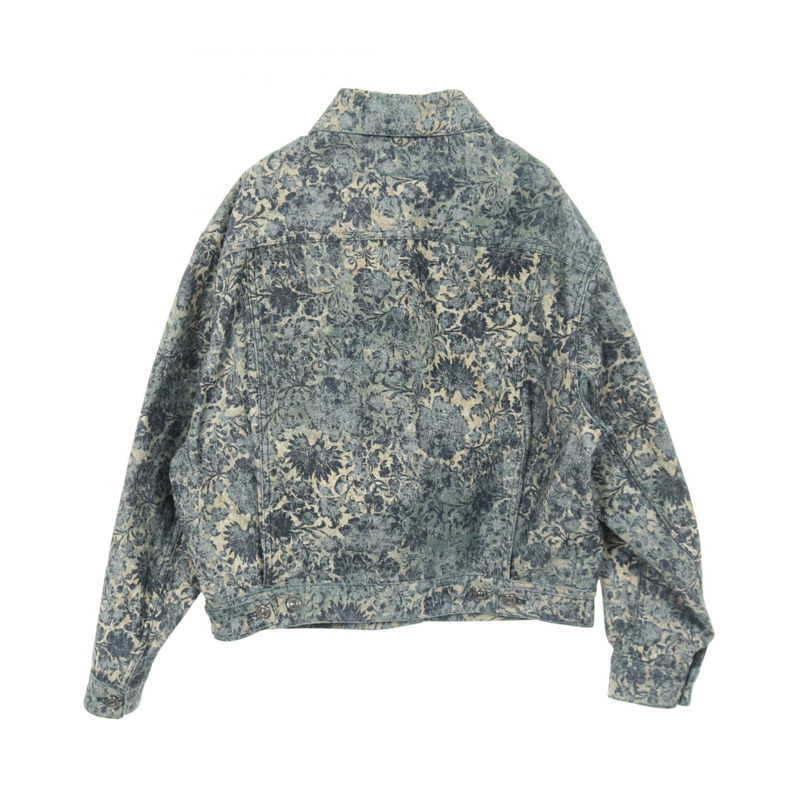 Christian Dior 牛仔夾克/寬鬆外套/棉質藍色二手女款 #34-1