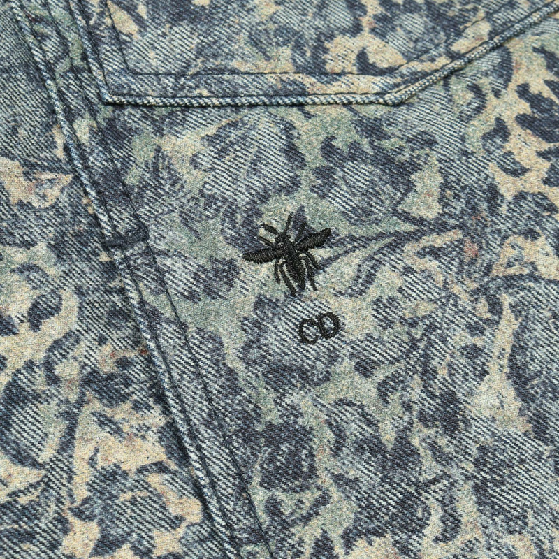 Christian Dior 牛仔夾克/寬鬆外套/棉質藍色二手女款 #34-4