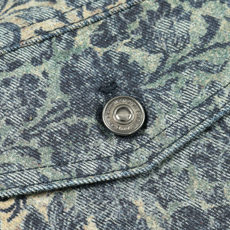 Christian Dior 牛仔夾克/寬鬆外套/棉質藍色二手女款 #34-5