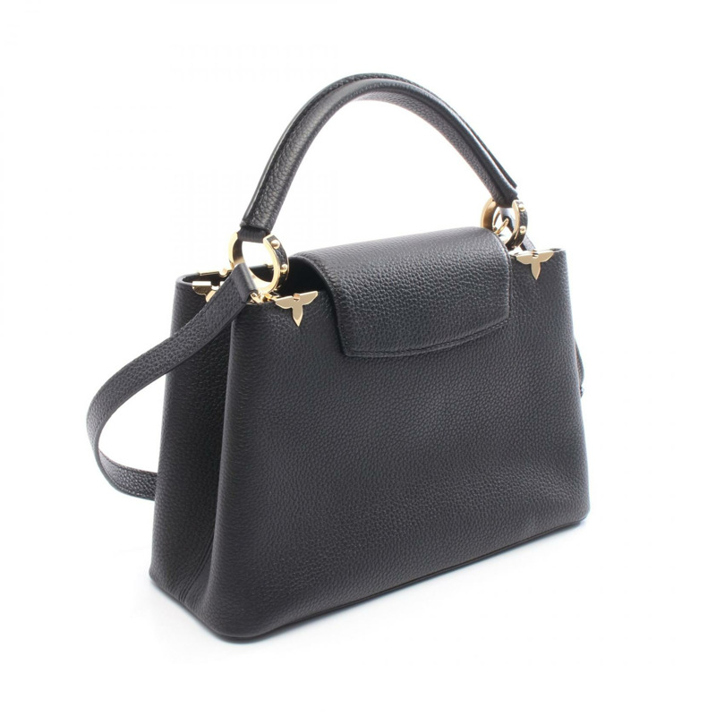 LOUIS VUITTON Capucine PM 單肩手提包 M54663 Taurillon Clemence Parnassia B-1