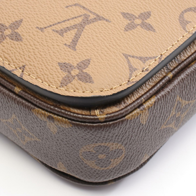 路易威登 Pochette Metis MM 斜背包 M44876 Monogram 反面二手-4