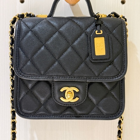 Chanel 22K 豆腐郵差荔枝皮