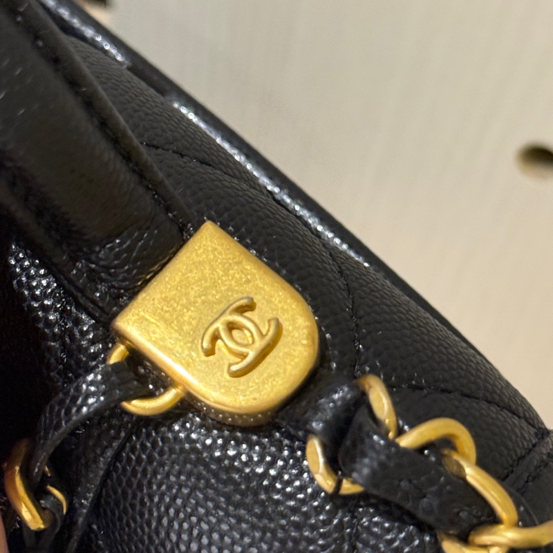 Chanel 22K 豆腐郵差荔枝皮-8