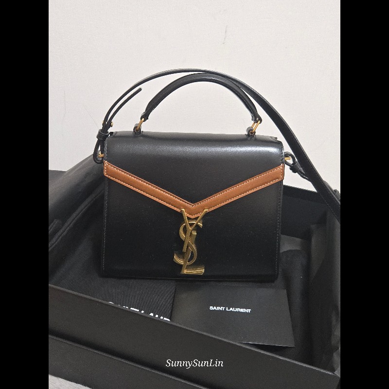 Saint Laurent YSL 聖羅蘭 CASSANDRA 牛皮手柄手提包 肩背包 斜背包🈶購證盒裝防塵套-6