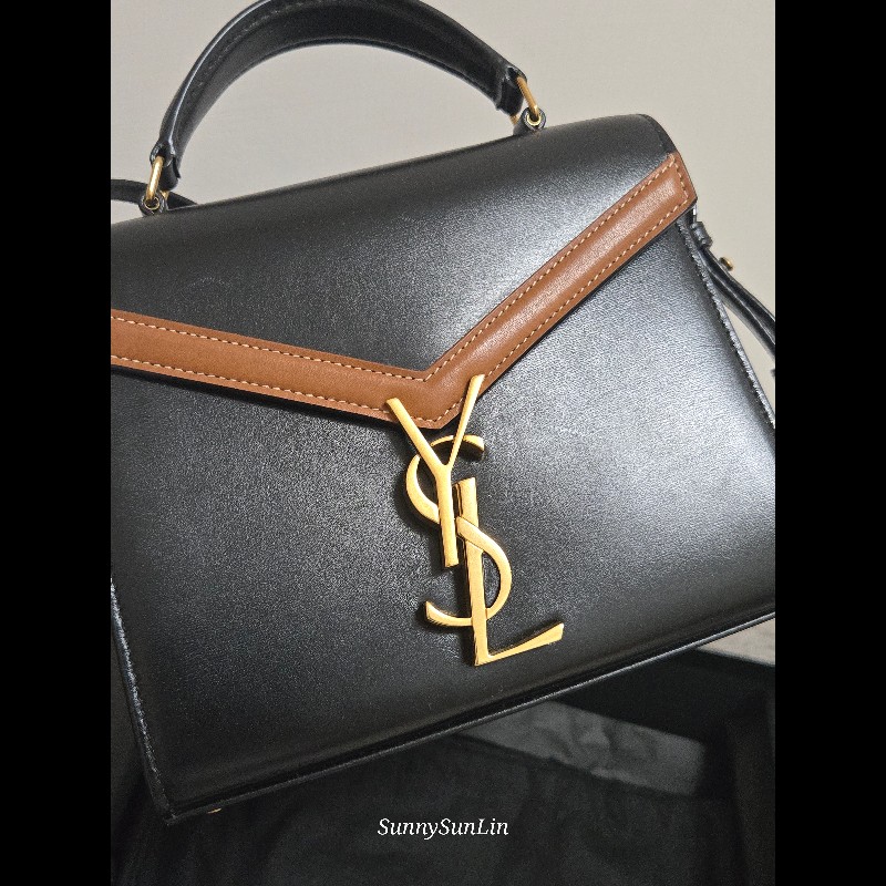 Saint Laurent YSL 聖羅蘭 CASSANDRA 牛皮手柄手提包 肩背包 斜背包🈶購證盒裝防塵套-9