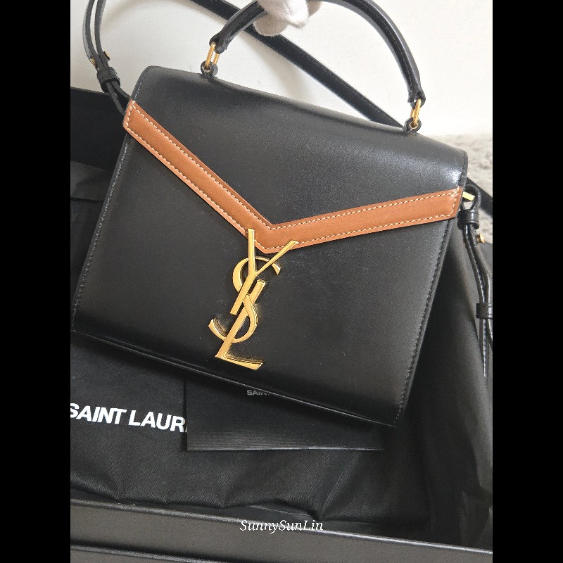Saint Laurent YSL 聖羅蘭 CASSANDRA 牛皮手柄手提包 肩背包 斜背包🈶購證盒裝防塵套-10