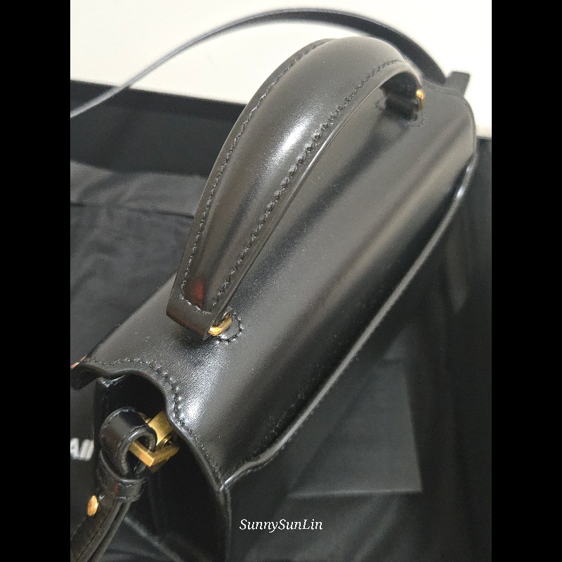 Saint Laurent YSL 聖羅蘭 CASSANDRA 牛皮手柄手提包 肩背包 斜背包🈶購證盒裝防塵套-14