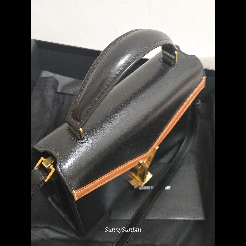 Saint Laurent YSL 聖羅蘭 CASSANDRA 牛皮手柄手提包 肩背包 斜背包🈶購證盒裝防塵套-16