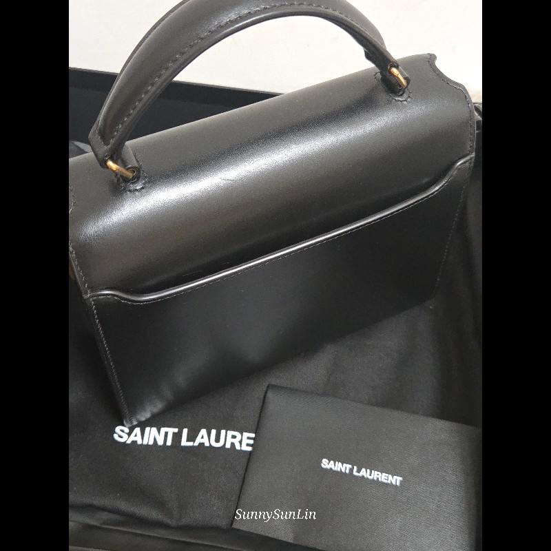 Saint Laurent YSL 聖羅蘭 CASSANDRA 牛皮手柄手提包 肩背包 斜背包🈶購證盒裝防塵套-17