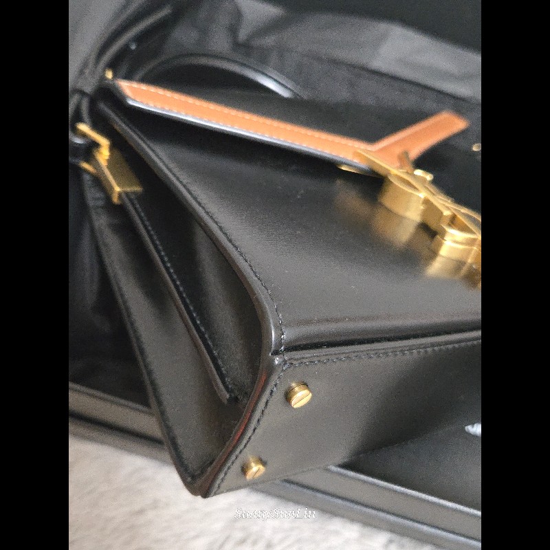 Saint Laurent YSL 聖羅蘭 CASSANDRA 牛皮手柄手提包 肩背包 斜背包🈶購證盒裝防塵套-20