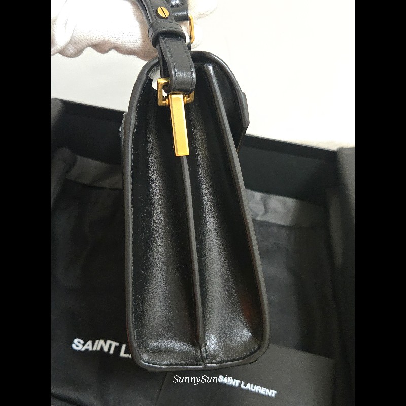 Saint Laurent YSL 聖羅蘭 CASSANDRA 牛皮手柄手提包 肩背包 斜背包🈶購證盒裝防塵套-24