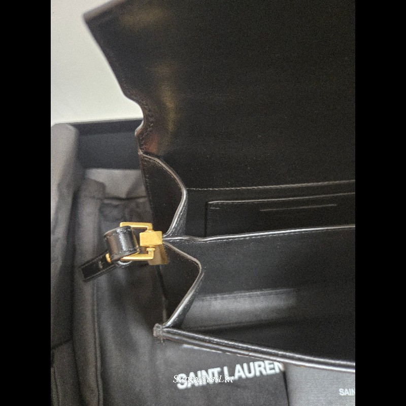 Saint Laurent YSL 聖羅蘭 CASSANDRA 牛皮手柄手提包 肩背包 斜背包🈶購證盒裝防塵套-33