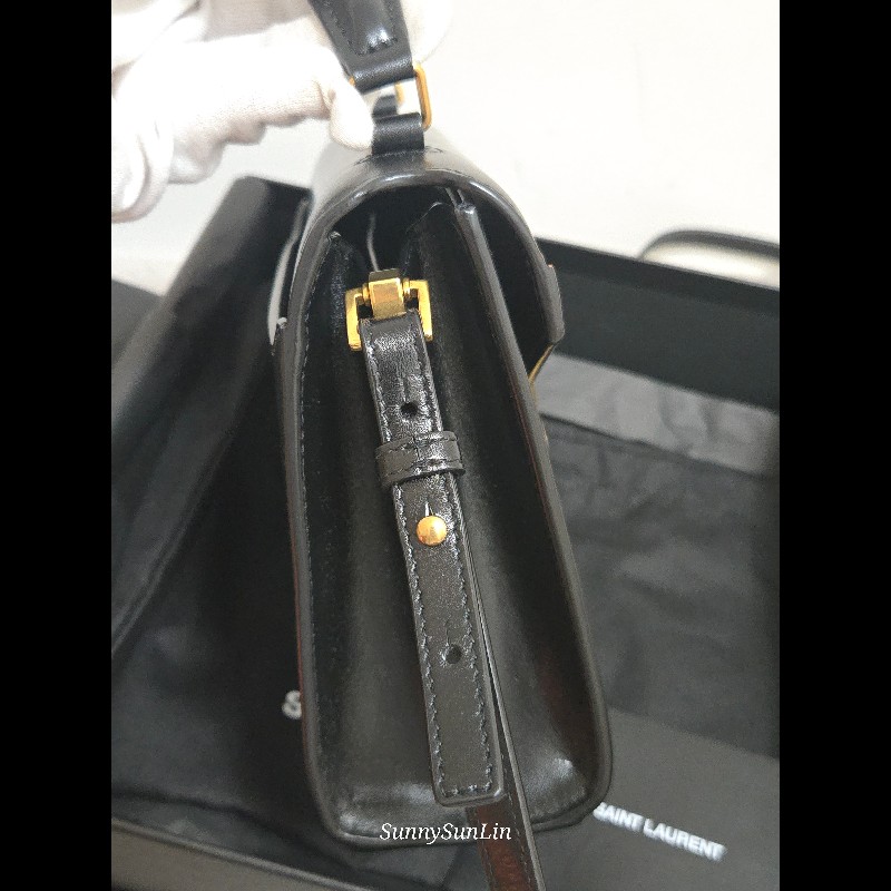 Saint Laurent YSL 聖羅蘭 CASSANDRA 牛皮手柄手提包 肩背包 斜背包🈶購證盒裝防塵套-37