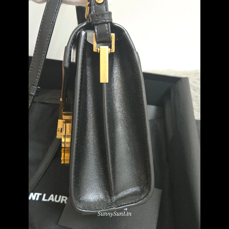 Saint Laurent YSL 聖羅蘭 CASSANDRA 牛皮手柄手提包 肩背包 斜背包🈶購證盒裝防塵套-38