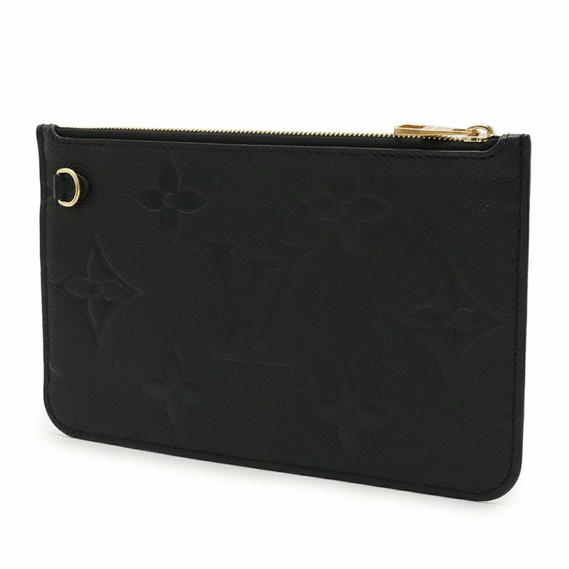 路易威登 Monogram Empreinte Neverfull 中型手袋(黑色)M45685-2