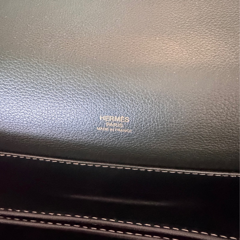 賠售特價 HERMES愛馬仕近全新ROULIS 23 豬鼻子方形斜背包 英國綠+淡金釦 X刻 2016-20