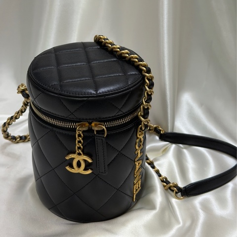 Chanel 圓筒包 水桶包 不是小廢包 可放手機