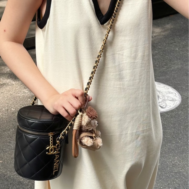 Chanel 圓筒包 水桶包-1