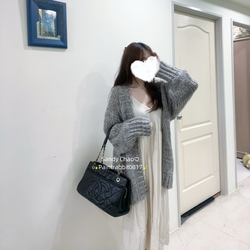 ෆ Chanel 魚子醬荔枝托特-2