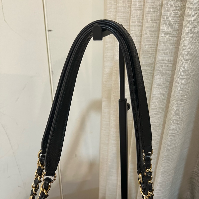 ෆ Chanel 魚子醬荔枝托特-6