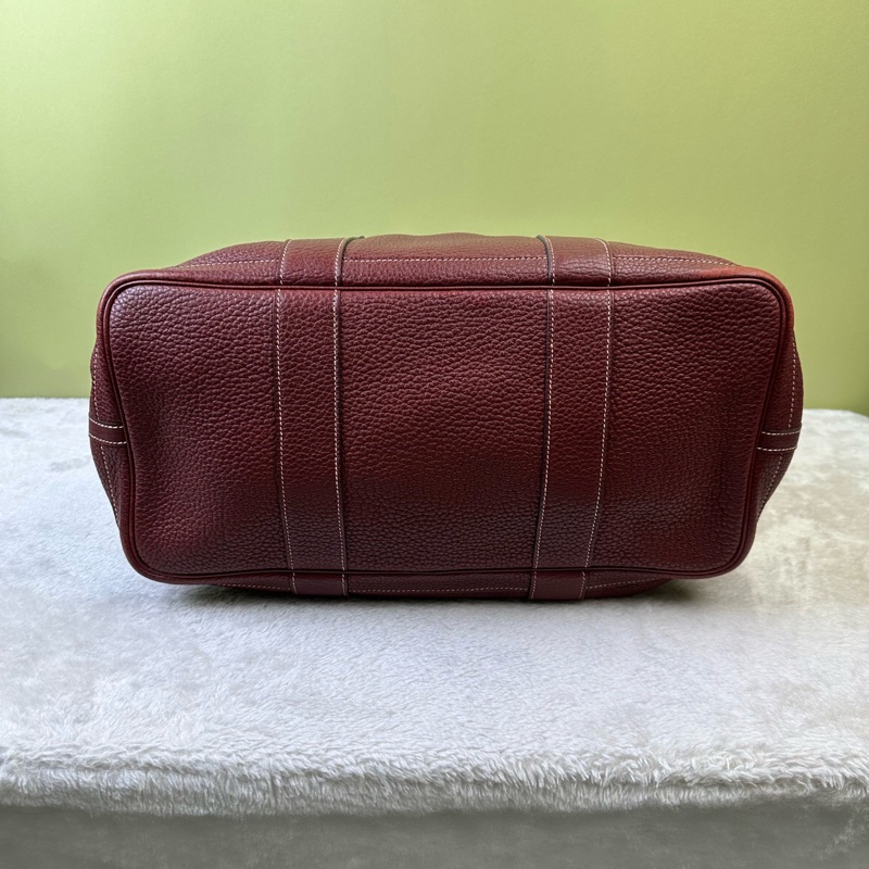 Hermes garden party 紅色花園36銀扣-3