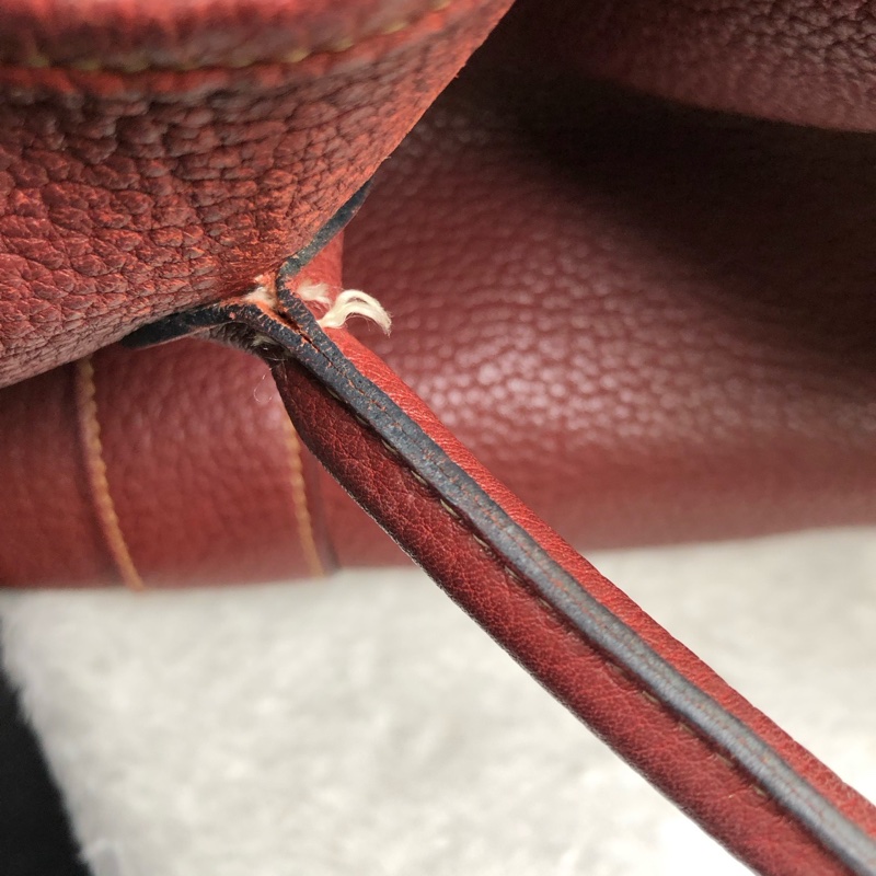 Hermes garden party 紅色花園36銀扣-29