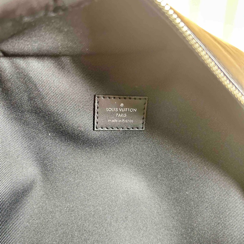 LV 路易威登 Josh 棋盤格 塗層帆布後背包-17