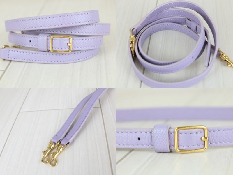 「JL精品代購」98新 Celine 紫色鯰魚包 Belt Pico-7