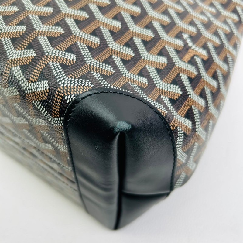 GOYARD Bellechasse BiaudeY字老花塗層帆布托特包手提購物袋-12