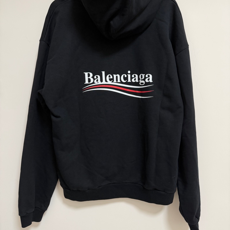 Balenciaga可樂帽T 黑色-1