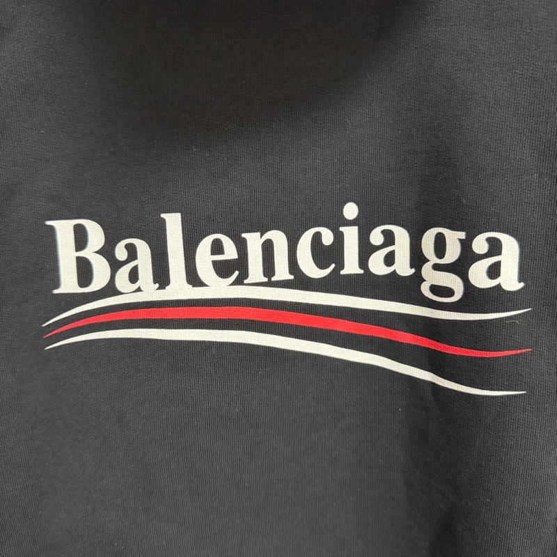 Balenciaga可樂帽T 黑色-3
