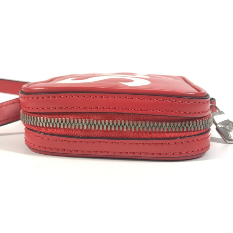 路易威登 M53434 Epi Supreme 聯名款 Danube PPM 手袋，斜背包/肩包，皮革材質，紅色，男女款-5