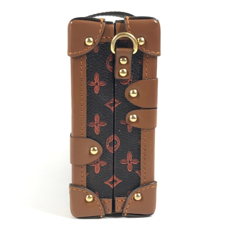 路易威登 M44407 Monogram Catgram Petite Malle NM 手拿包,雙肩背帆布款,男女通用,棕色-2