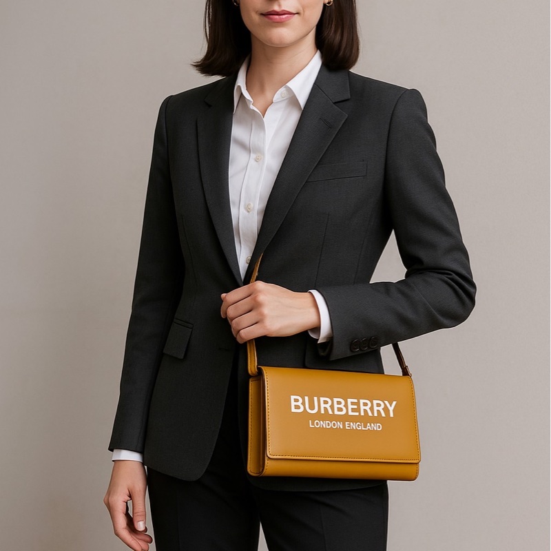Burberry 三合一真皮WOC 斜背包 手拿包-2